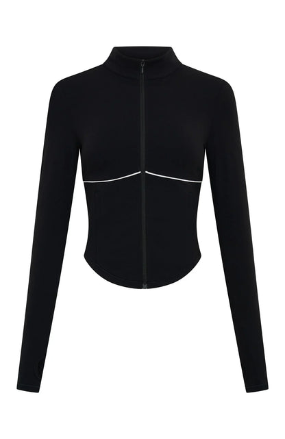 Persistence Jacket Black White