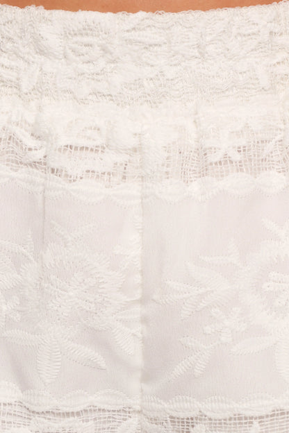 Wenira Short Set White