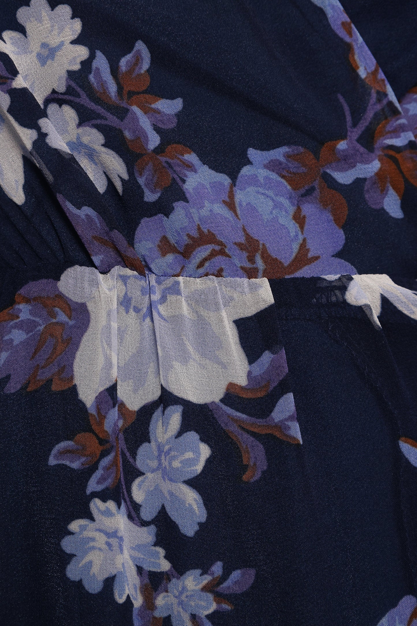 Korina Long Sleeve Maxi Dress Vintage Blues