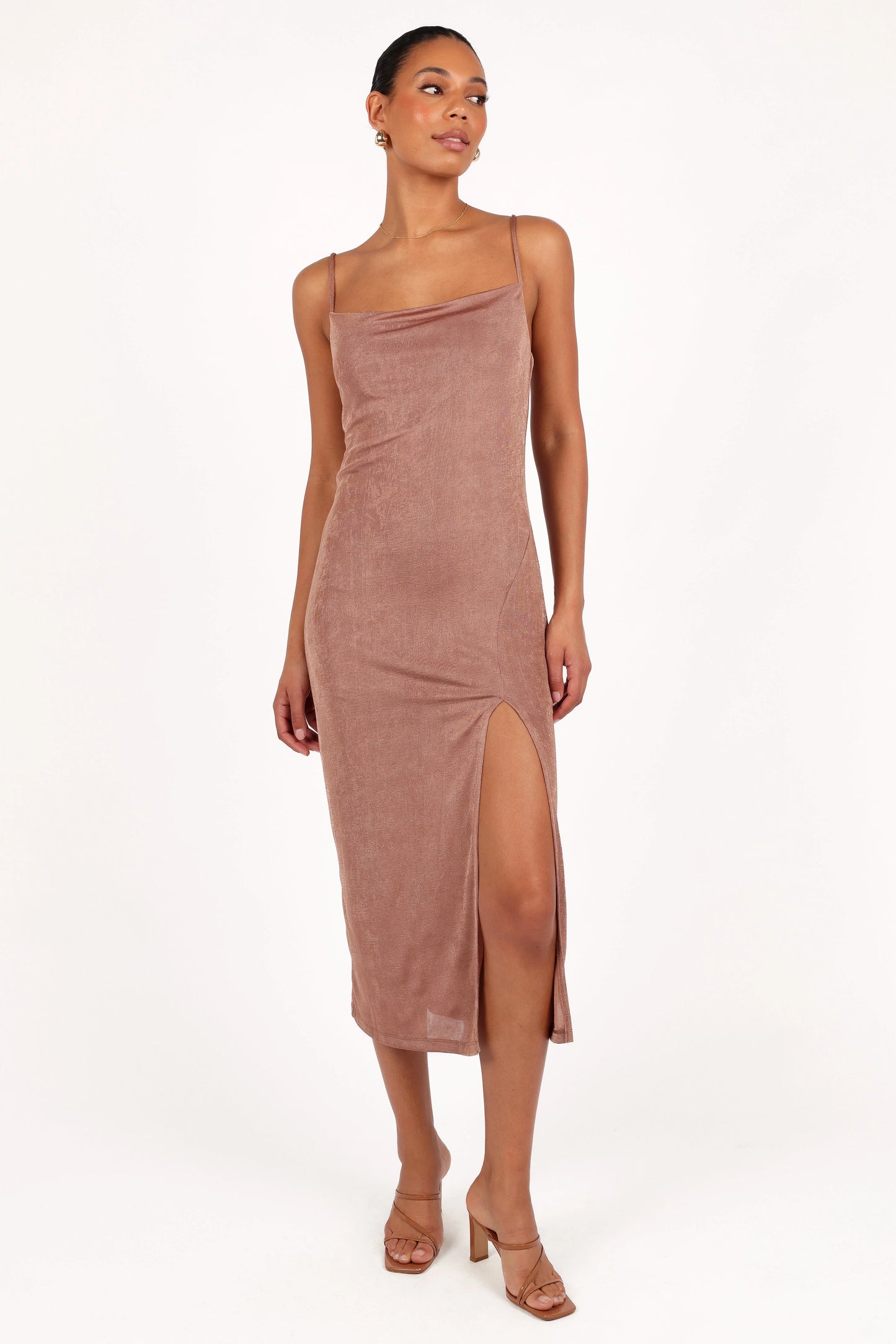 Diani Dress Banksia Brown