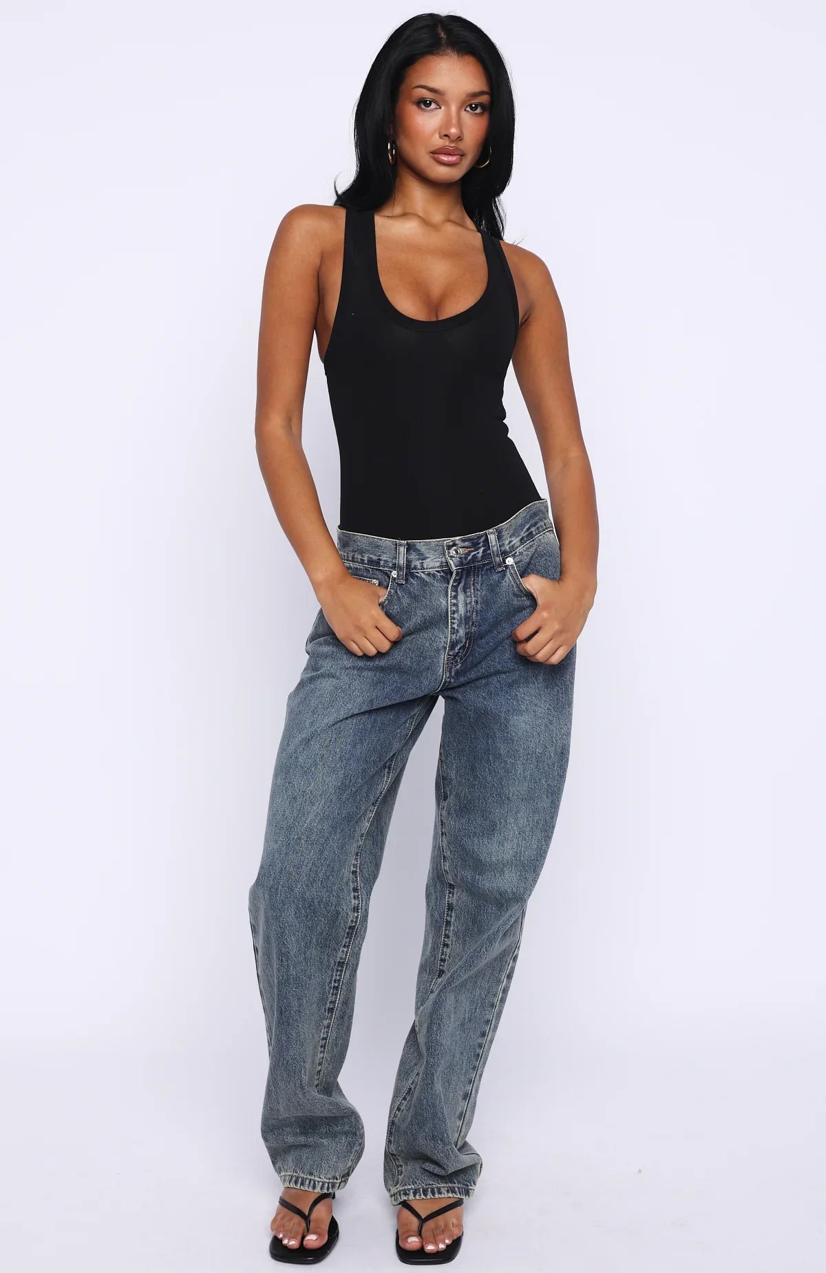 Lights Down Low Bodysuit Black