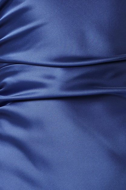 Selma Off Shoulder Maxi Dress Blue