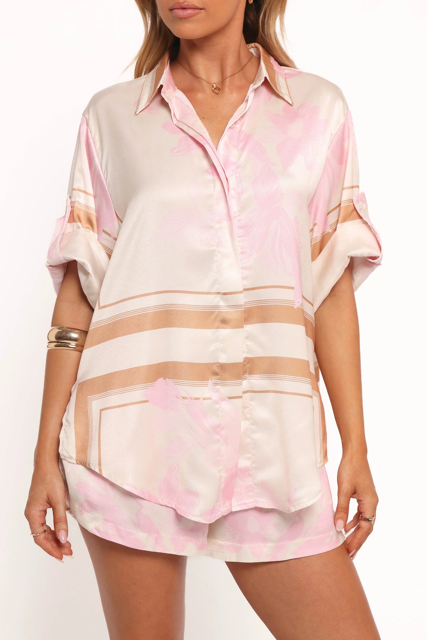 Lara Shirt Pink Print