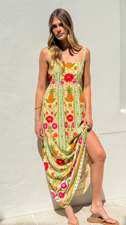 Keziah Maxi Dress Sunkissed Print