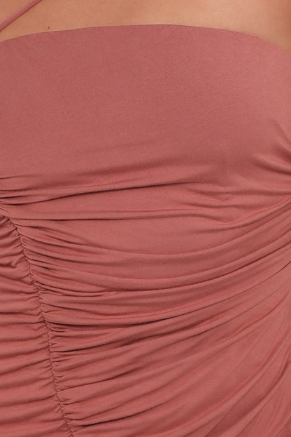 Avaline Maxi Dress Terracotta