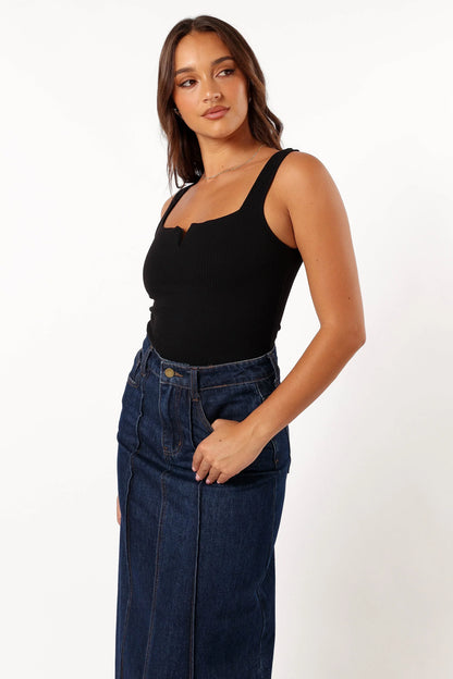 Santina Top Black