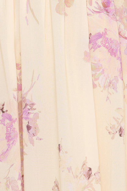 Tinsley Maxi Skirt Lavender Floral