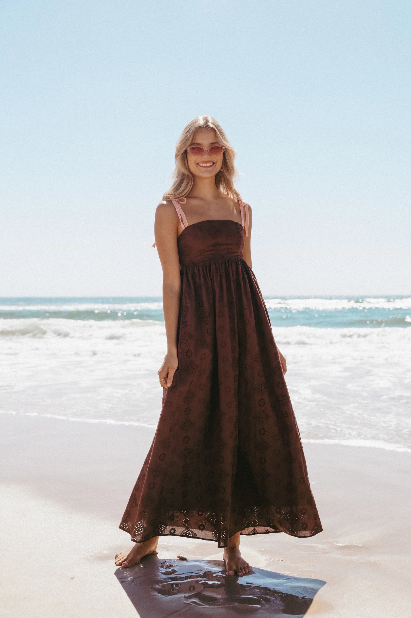 Odessa Maxi Dress Brown