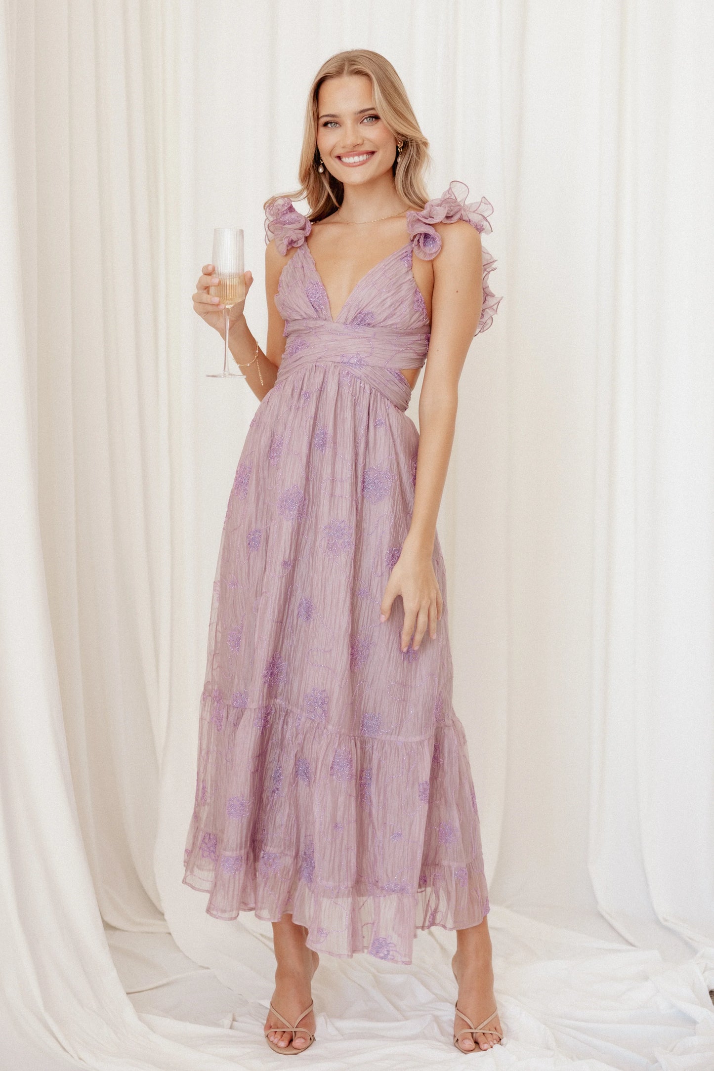 Harmony Maxi Dress Lilac