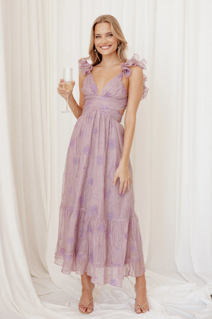 Harmony Maxi Dress Lilac