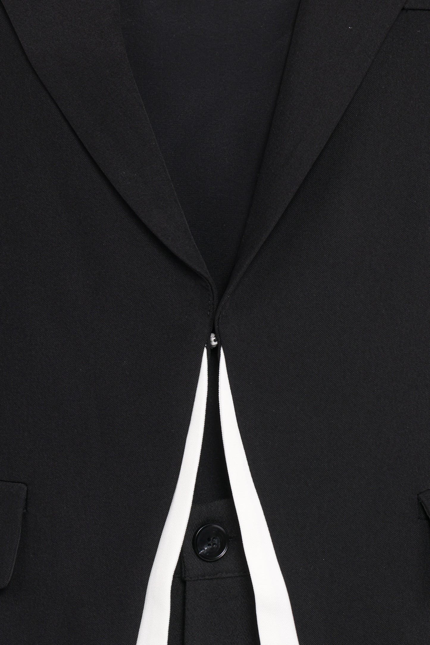 Melissa Layered Blazer Black