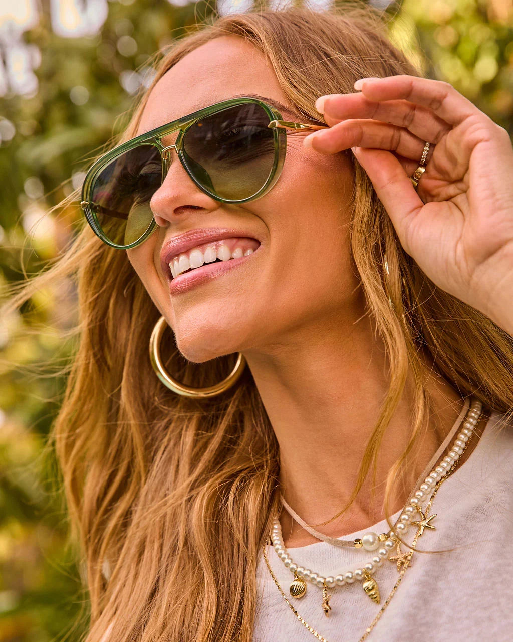 Easy Escape Aviator Sunglasses