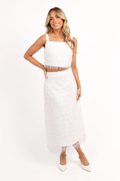 Allure Two Piece Set White