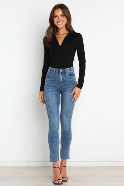 Harper Bodysuit Black