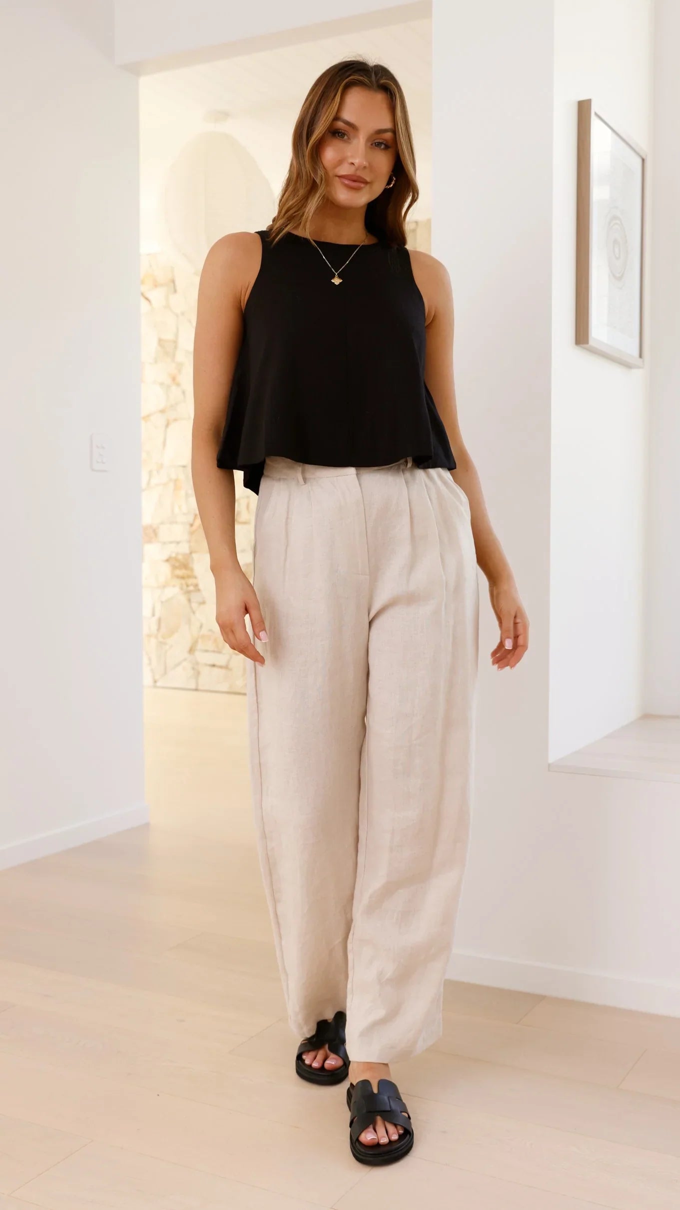 Charmain Top Black