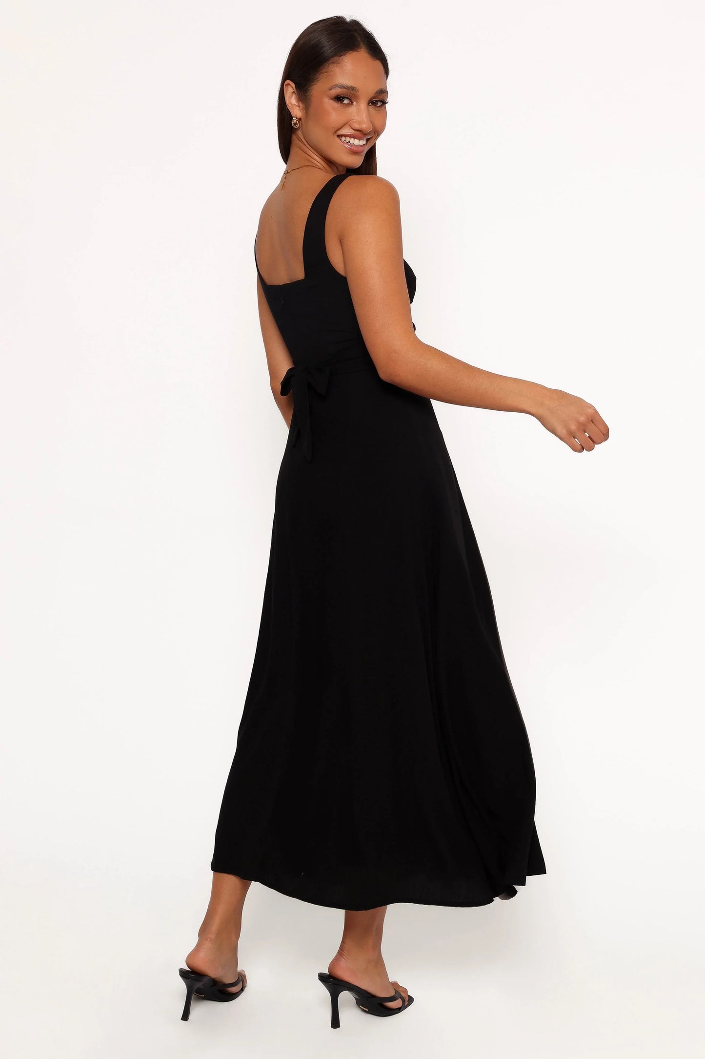 Archer Midi Dress Black