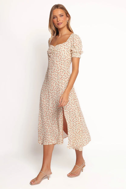 Franklin Dress Cream Floral