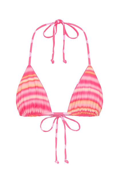 Coolum Reversible Bikini Top Candy Confetti