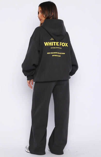 Proving Myself Wrong Wide Leg Sweatpants Charcoal