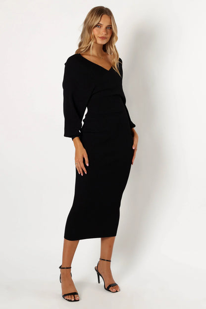 Sharnie Knitted Set Black