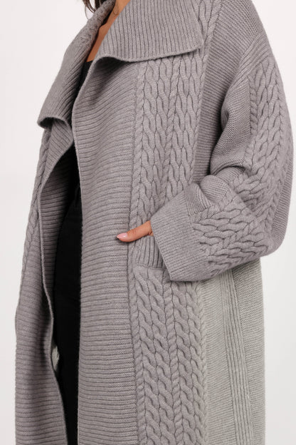 Soma Oversized Open Front Cardigan Grey