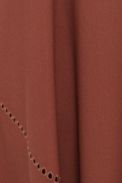 Como Strapless Maxi Dress Brown