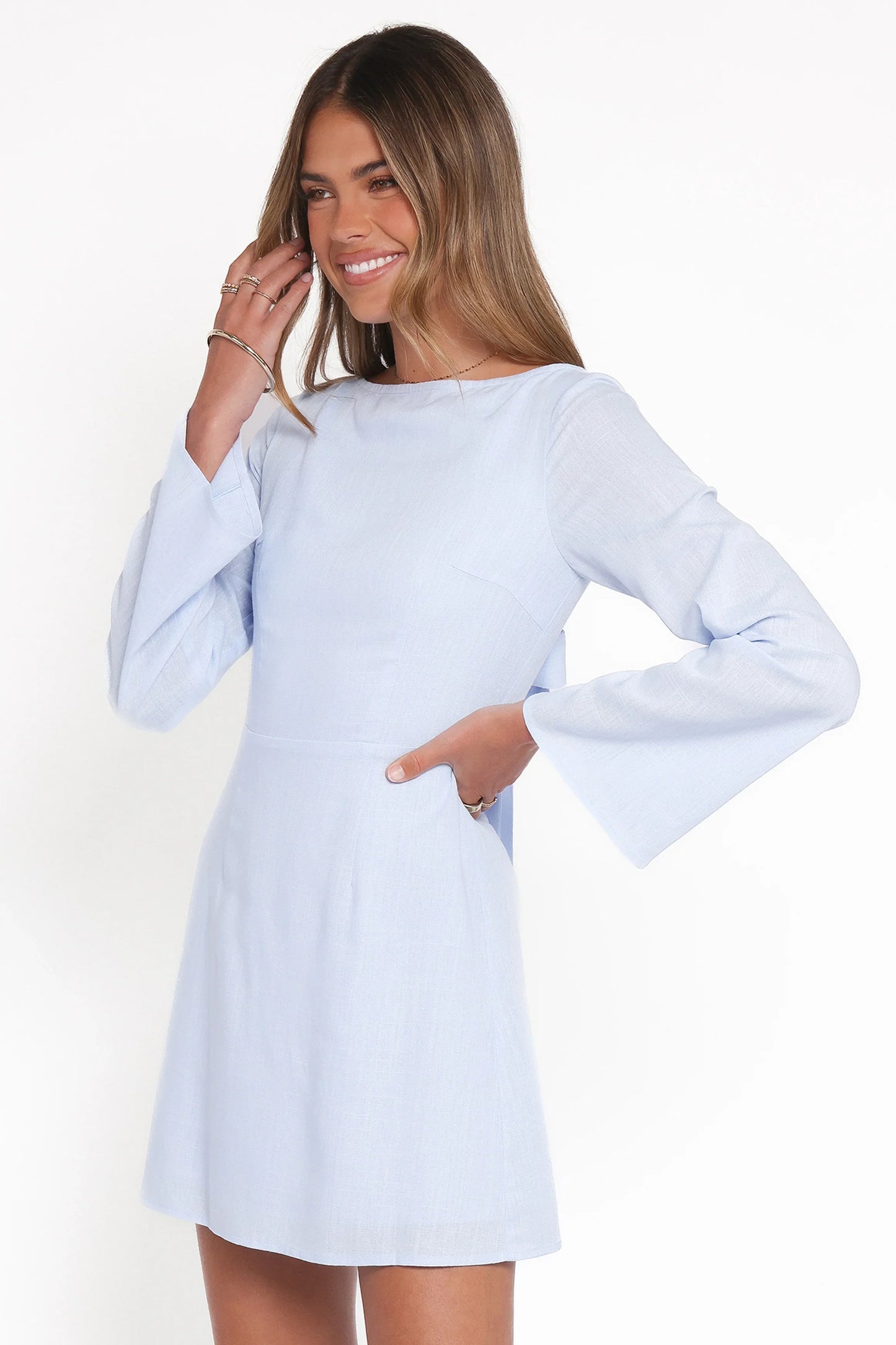 Cynthia Mini Dress Periwinkle