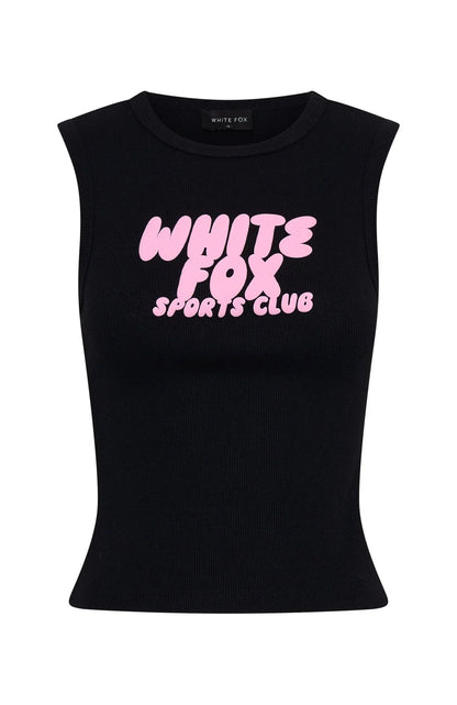 Club 14 Allie Tank Top Black