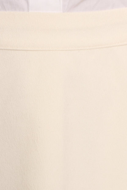 Tammy Cord Skirt Cream
