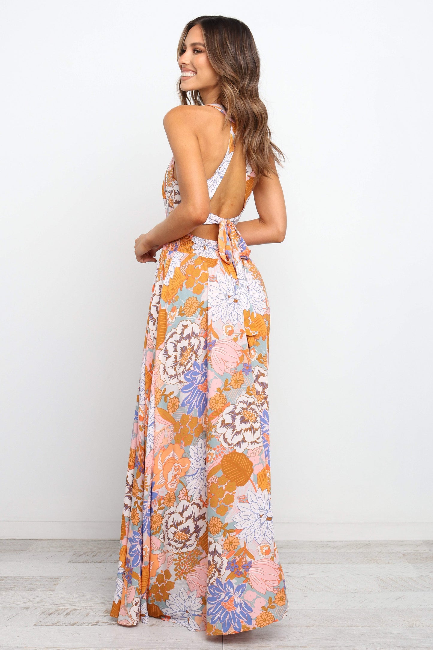 Newell Dress Orange