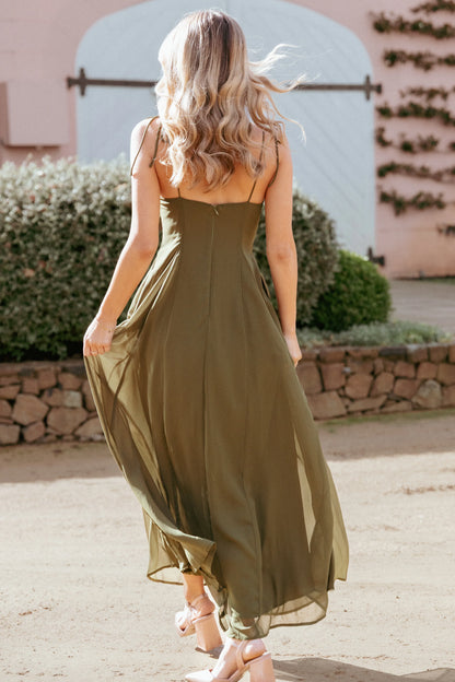 Rayna Maxi Dress Olive