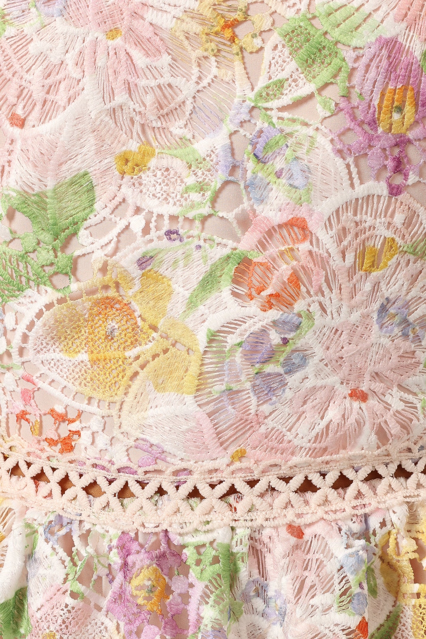 Maddy Midi Dress Light Pink Multi