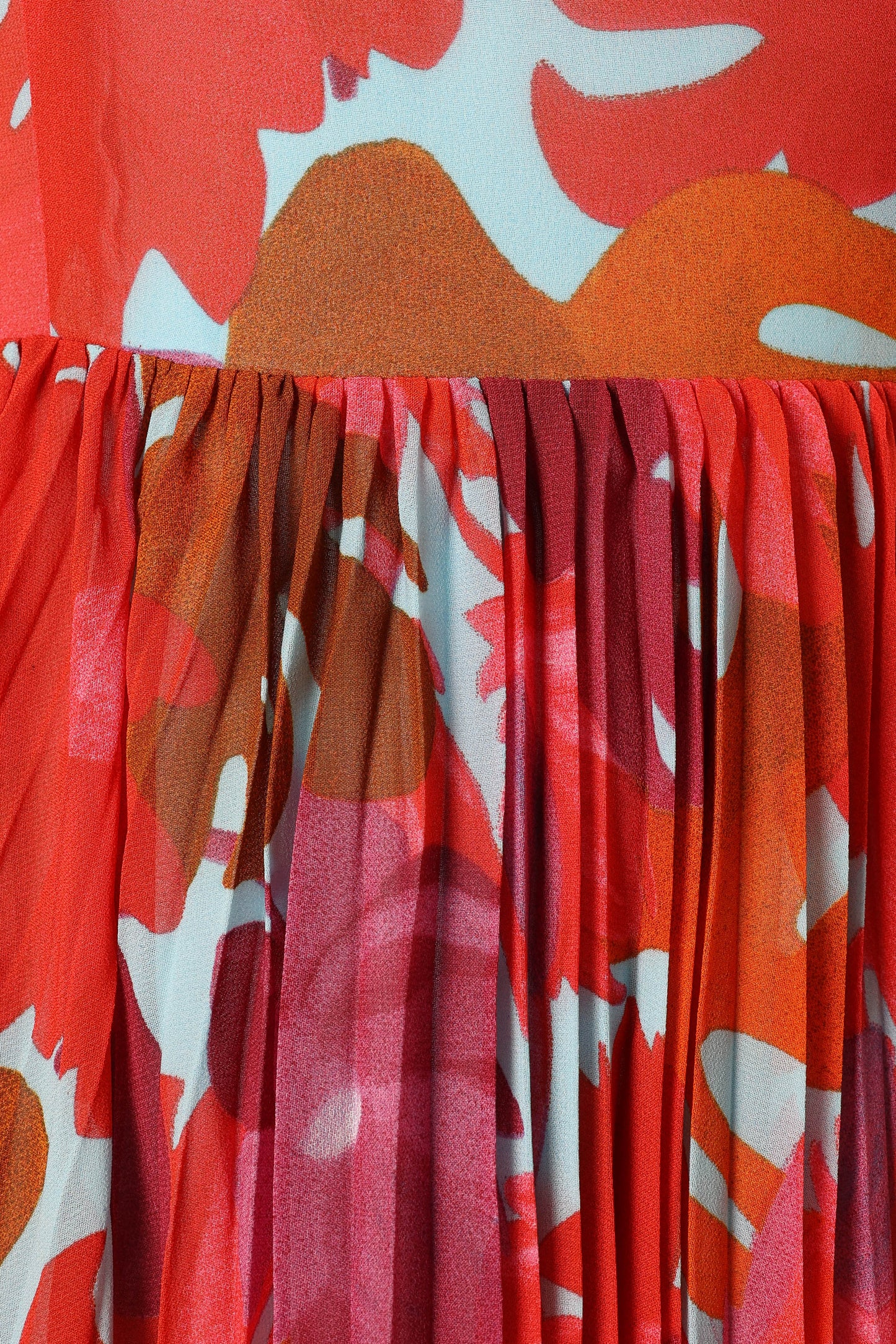 Achanti Pleated Maxi Dress Pink Azalea