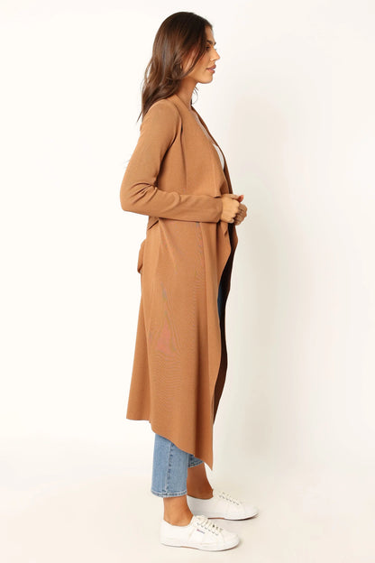 Audrina Cardigan Camel