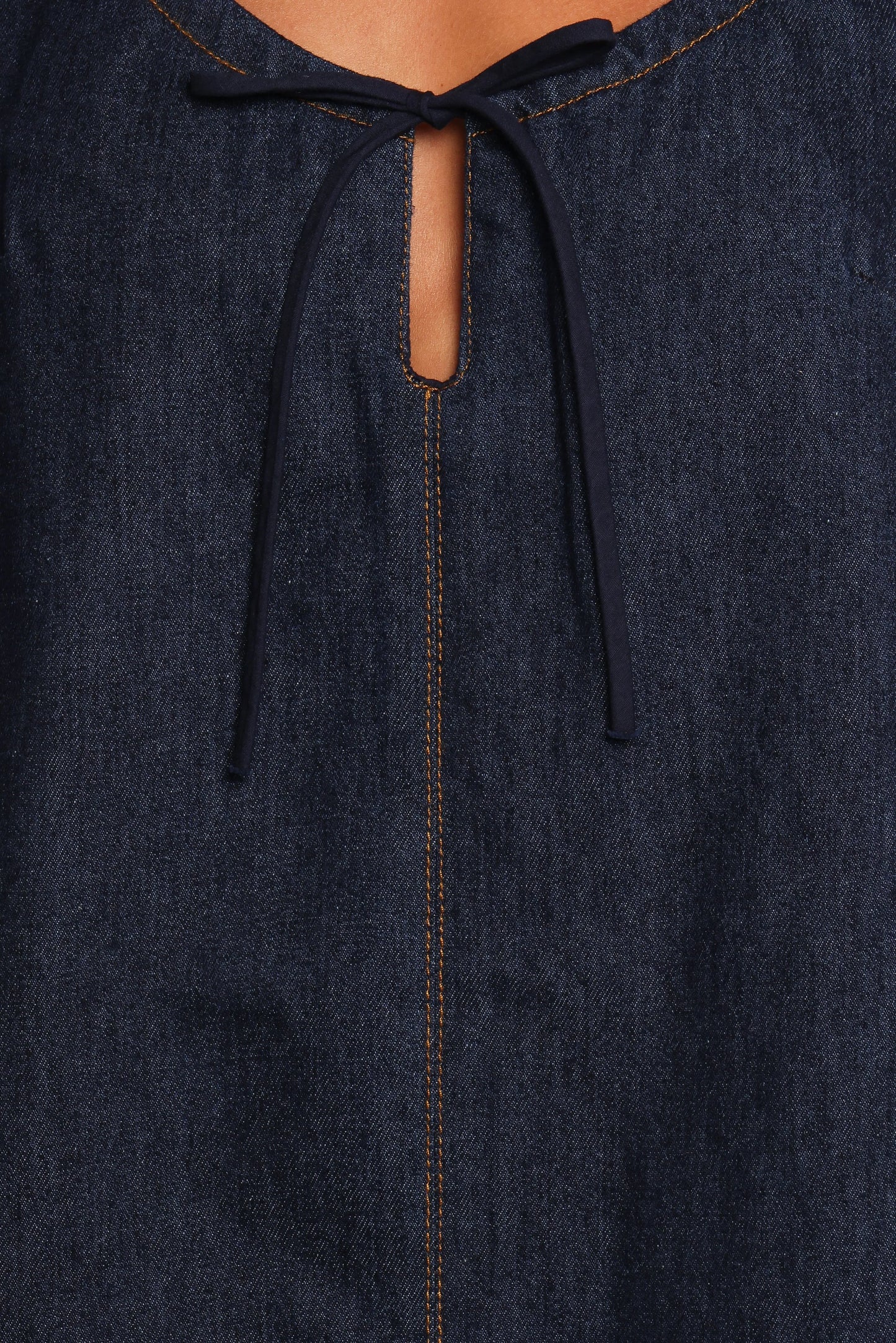 Azen Mini Dress Dark Denim