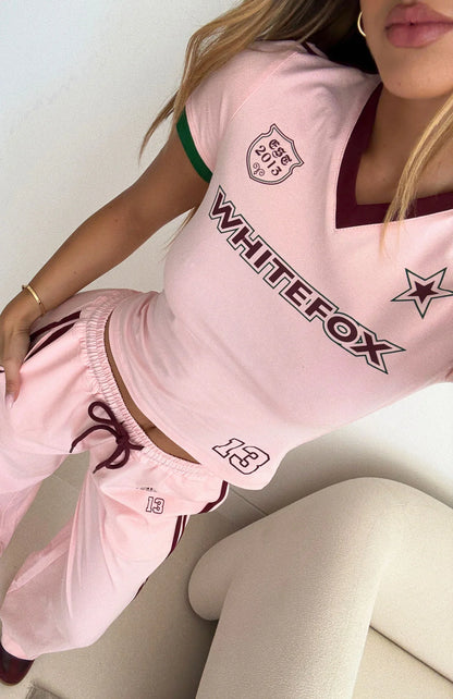 Too Chill Baby Tee Pink