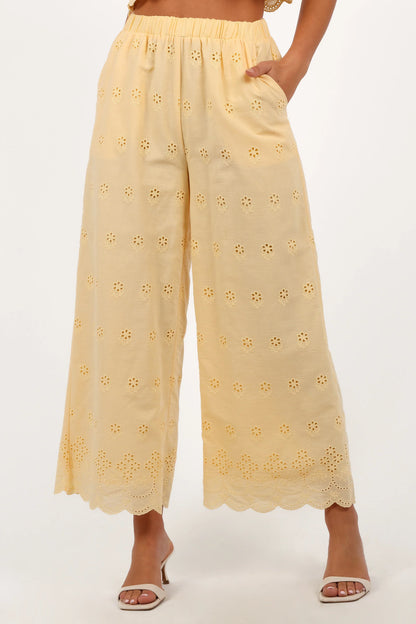 Clementine Pant Set Honeysuckle Yellow