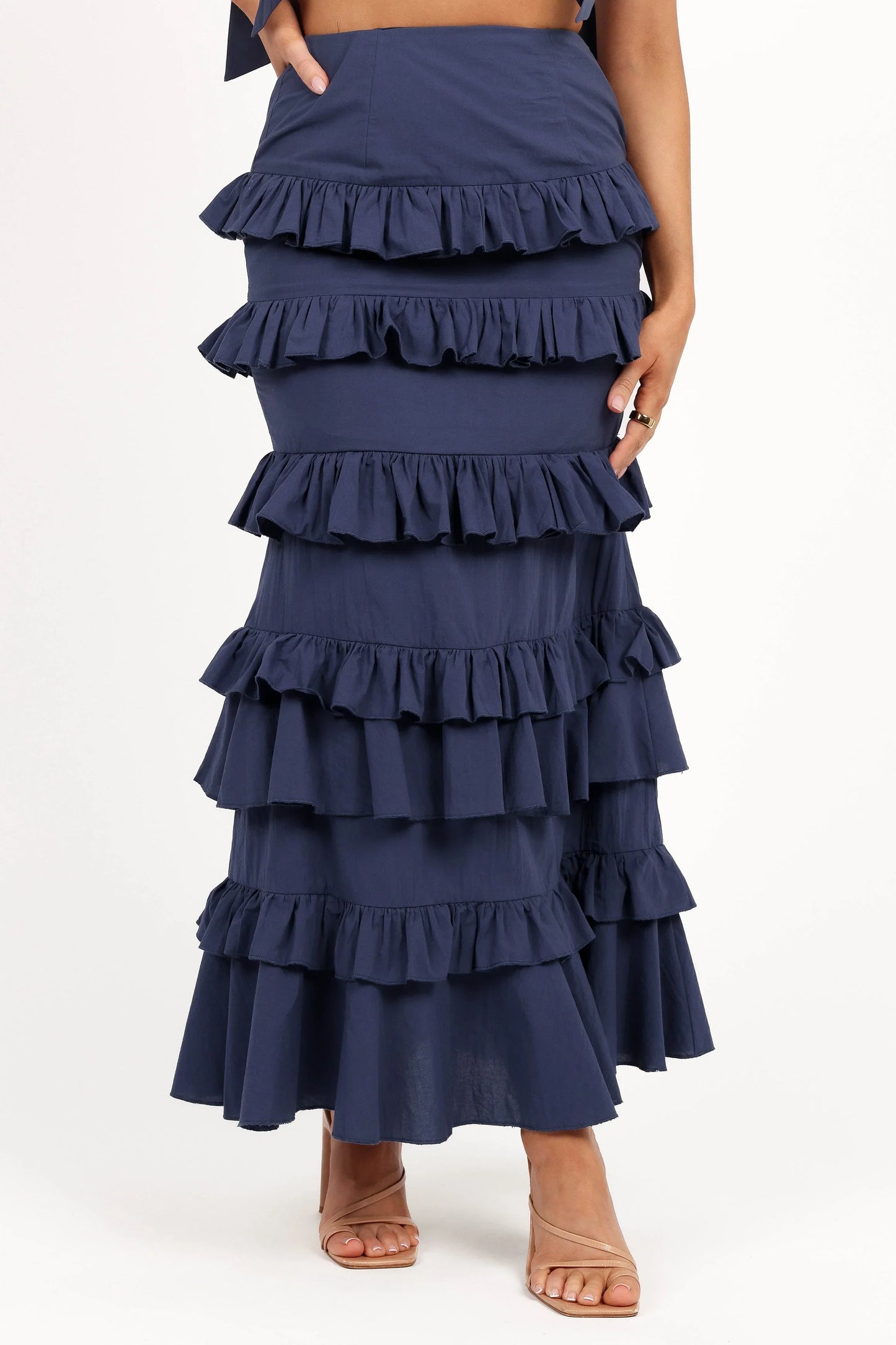 Tia Two Piece Set Navy