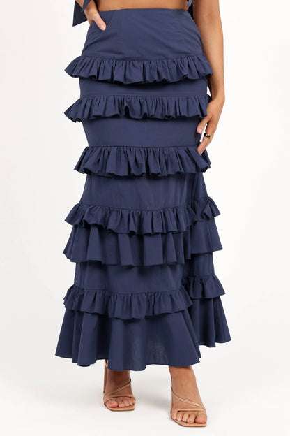 Tia Two Piece Set Navy