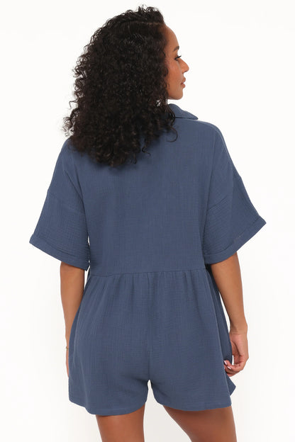 Winny Romper Denim Blue