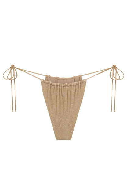 Sorano Bikini Bottoms Gold Shimmer