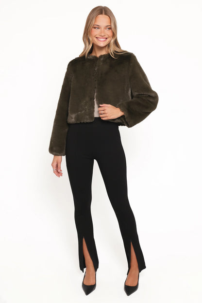 Minnie Jacket Forest Green