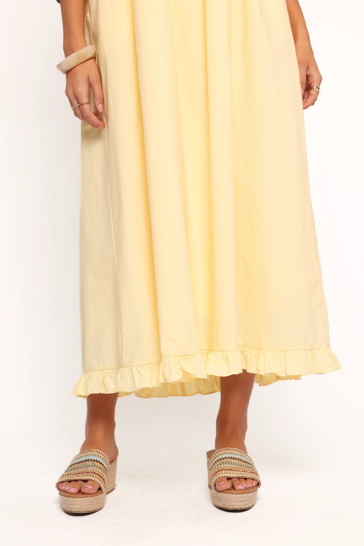 Miuccia Maxi Dress Butter Yellow