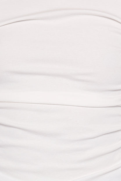 Nissa Long Sleeve Top White