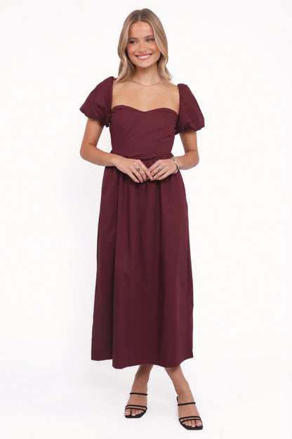 Remira Midi Dress Cherry