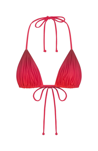 Golden Hour Bikini Top Scarlett Inferno