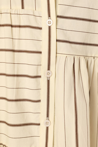 Peachy Mini Dress Beige Tan