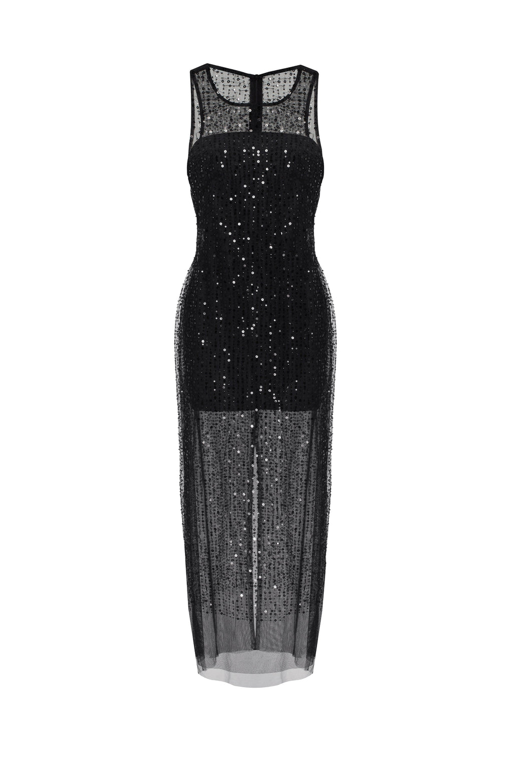 Sensational sheer lace maxi dress Xo Xo