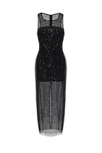 Sensational sheer lace maxi dress Xo Xo