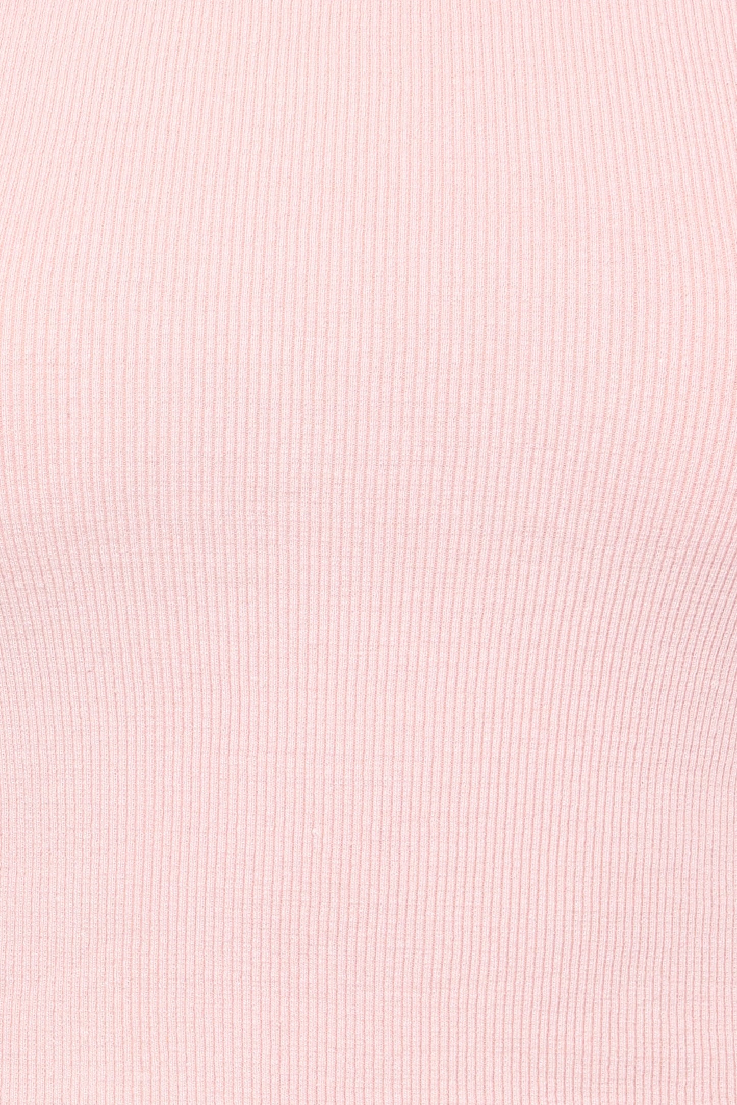 Ari Ribbed Tank Top Petal Pink